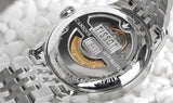 Tissot T Classic Le Locle Powermatic 80 Black Dial Silver Steel Strap Watch For Women - T41.1.483.53