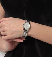 Gucci G Timeless Diamonds Mother of Pearl Dial Silver Steel Strap Watch For Women - YA126542