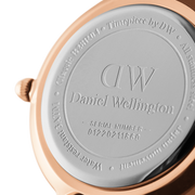 Daniel Wellington Classic Petite Cornwall White Dial Black NATO Strap Watch For Women - DW00100251
