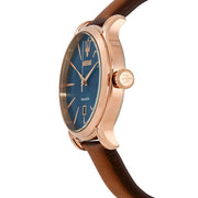 Maserati Epoca Blue Dial Brown Leather Strap Watch For Men - R8851118001