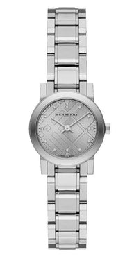 Burberry The City Silver Dial Silver Steel Strap Watch for Women - BU9213
