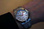 Breitling Chronomat 32 Mother of Pearl Dial Silver Steel Strap Watch for Women - A77310101A4A1