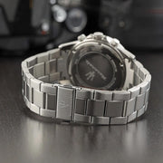 Maserati Competizione Chronograph Blue Dial Silver Steel Strap Watch For Men - R8873600009