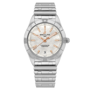 Breitling Chronomat 36 Mother of Pearl Dial Silver Steel Strap Watch for Women - A10380101A4A1