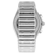 Breitling Chronomat B01 42 Brown Dial Silver Steel Strap Watch for Men - AB0134101K1A1