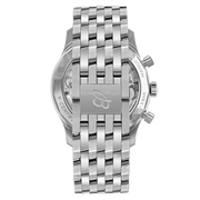 Breitling Navitimer B01 Chronograph 43 Black Dial Silver Steel Strap Watch for Men - AB0138211B1A1