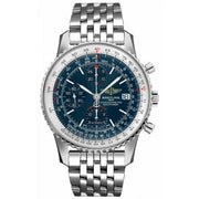 Breitling Navitimer Heritage Special Edition Blue Dial Silver Steel Strap Mens Watch - A1332412/C942