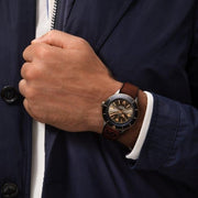 Breitling Superocean Heritage '57 Outerknown Brown Dial Brown NATO Strap Watch for Men - A103703A1Q1W1