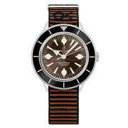 Breitling Superocean Heritage '57 Outerknown Brown Dial Brown NATO Strap Watch for Men - A103703A1Q1W1