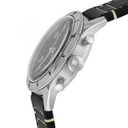 Breitling Avi Ref. 765 1953 Re-Edition Black Dial Black Leather Strap Watch for Men - AB0920131B1X1