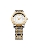 Burberry Heritage White Dial Two Tone Stainless Steel Strap Watch for Men - BU1358