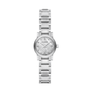 Burberry The City Silver Dial Silver Steel Strap Watch for Women - BU9213