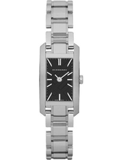 Burberry Heritage Black Dial Silver Steel Strap Watch For Women - BU9601