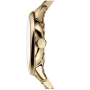 Burberry The Classic Champagne Gold Dial Gold Steel Strap Watch for Women - BU10109