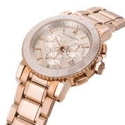Burberry The City Rose Gold Dial Rose Gold Steel Strap Watch for Women - BU9703