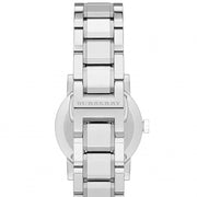 Burberry The City Silver Dial Silver Steel Strap Watch for Women - BU9213