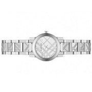 Burberry The City Silver Dial Silver Steel Strap Watch for Women - BU9233