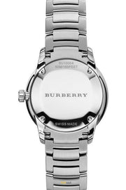 Burberry The Classic Silver Dial Silver Steel Strap Watch for Men - BU10004