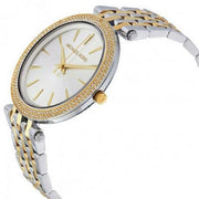 Michael Kors Darci Silver Dial Two Tone Steel Strap Watch for Women - MK3215