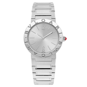 Bvlgari Bvlgari Lady Silver Dial Silver Steel Strap Watch for Women - BVLGARI103575