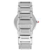 Bvlgari Bvlgari Bvlgari Lady Green Dial Silver Steel Strap Watch for Women - BVLGARI103693