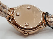 Marc Jacobs Betty Mother of Pearl White Dial Rose Gold Steel Strap Watch for Women - MJ3511