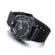 Seiko 5 Sports Automatic Black Dial Black NATO Strap Watch For Men - SRPD79K1