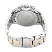 Hugo Boss Ocean Edition Chronograph Black Dial Two Tone Steel Strap Watch for Men - 1513705