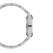 Daniel Wellington Iconic Link Unitone Silver Dial Silver Steel Strap Watch For Women - DW00100402