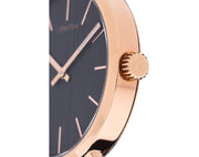Calvin Klein Even Grey Dial Brown Leather Strap Watch for Women - K7B236G3