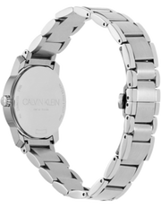 Calvin Klein City Grey Dial Silver Steel Strap Watch for Women - K2G23161