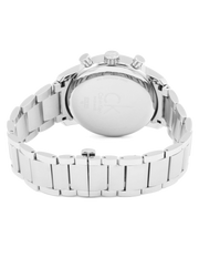 Calvin Klein City White Dial Silver Steel Strap Watch for Men - K2G27146