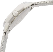 Calvin Klein Minimal Grey Dial Silver Mesh Bracelet Watch for Women - K3M2312X