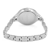 Calvin Klein Graphic Silver Dial Silver Steel Strap Watch for Women - K7E23B46