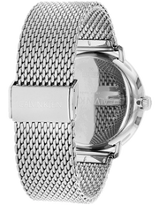 Calvin Klein High Noon Quartz Blue Dial Silver Mesh Bracelet Watch for Men - K8M2112N