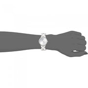 Calvin Klein Snake Silver Dial Silver Steel Strap Watch For Women - K6E23146
