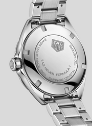 Tag Heuer Formula 1 Quartz Blue Dial Silver Steel Strap Watch for Women - WBJ1312.BA0666
