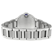 Cartier Ballon Bleu de Cartier Diamonds Silver Dial Silver Steel Strap Watch for Women - WE902073