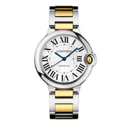 Cartier Ballon Bleu de Cartier Silver Dial Two Tone Steel Strap Watch for Women - W2BB0030