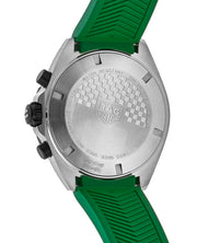 Tag Heuer Formula 1 Chronograph Green Dial Green Rubber Strap Watch for Men - CAZ101AP.FT8056