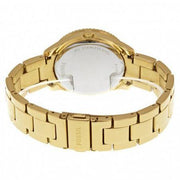 Fossil Stella Multifunction Gold Dial Gold Steel Strap Watch for Women - ES3589