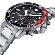Tissot Seastar 1000 Chronograph Black Dial Silver Steel Strap Watch For Men - T120.417.11.051.01