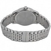 Gucci G Timeless Diamonds Black Dial Silver Steel Strap Watch For Women - YA126408