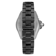 Chanel J12 Quartz Ceramic Black Dial Black Steel Strap Watch for Women - J12 H0682