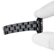 Chanel J12 Diamonds Black Dial Black Steel Strap Watch for Women - J12 H2569