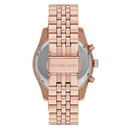Michael Kors Lexington Rose Gold Dial Rose Gold Steel Strap Watch for Men - MK8319
