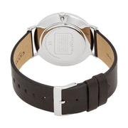 Coach Charles Black Dial Black Leather Strap Watch for Men - 14602149