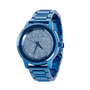 Michael Kors Kinley Blue Dial Blue Steel Strap Watch for Women - MK6246