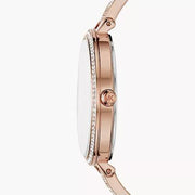 Michael Kors Jaryn Quartz Rose Gold Dial Rose Gold Steel Strap Watch For Women - MK3785