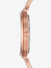 Michael Kors Jaryn Rose Gold Dial Rose Gold Steel Strap Watch For Women - MK3547